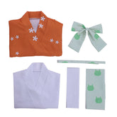 Halloweez Hiyoko Saionji Cosplay Women Japanese Kimono Danganronpa Costume - Halloweez